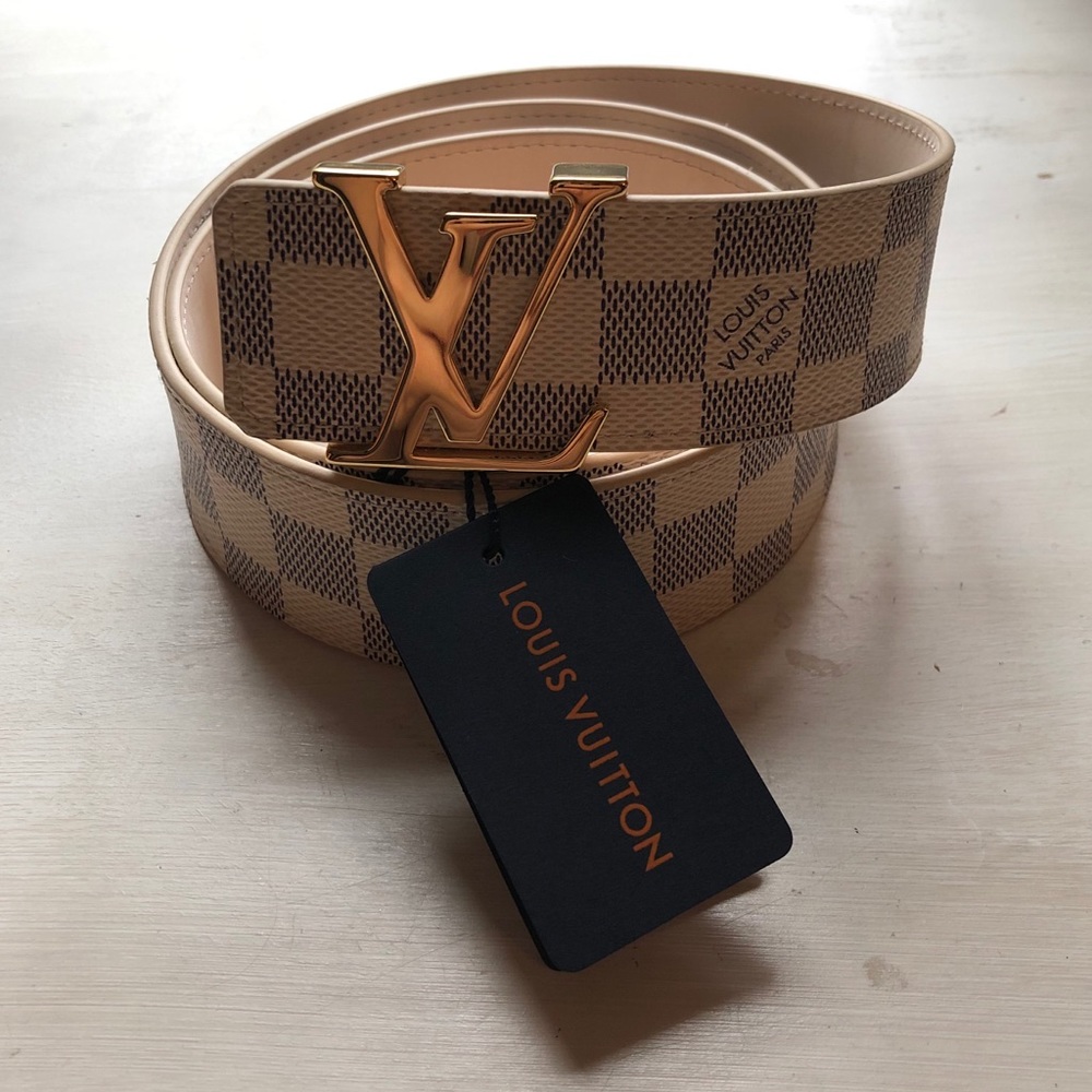 [ Louis Vuitton ] Checkered Belt